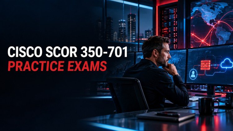 Cisco SCOR 350-701: 540 Practice Questions