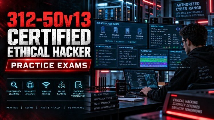 312-50v13 Certified Ethical Hacker v13 Practice Exams