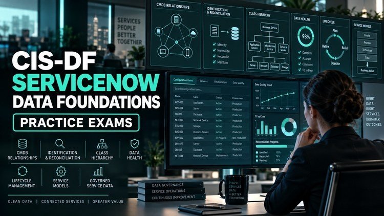 CIS-DF ServiceNow Data Foundations Practice Exams