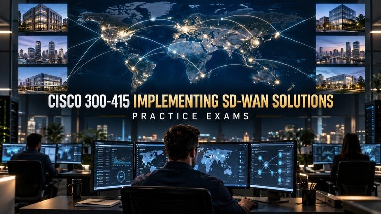 300-415 Cisco SD-WAN Solutions Practice Exams
