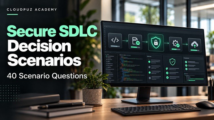 Secure SDLC Decisions: 40 Scenario Practice Questions