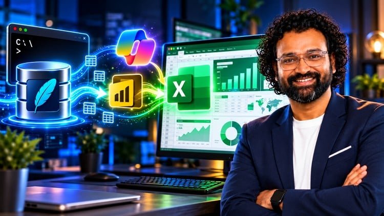 SQL + Excel Dashboard Automation: Power Query, Copilot & AI