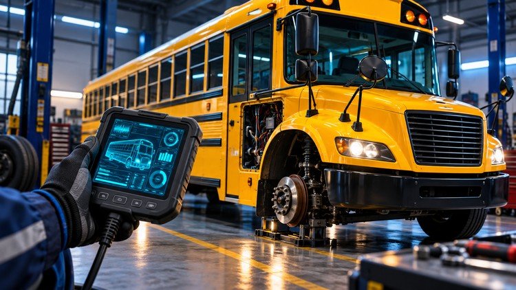 ASE School Bus S1–S6 – Exam Practice Tests (350 Questions)